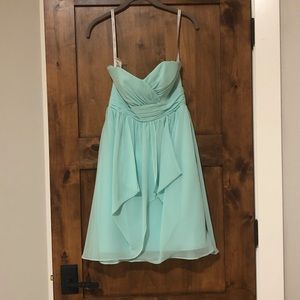 Alfred Angelo teal dress